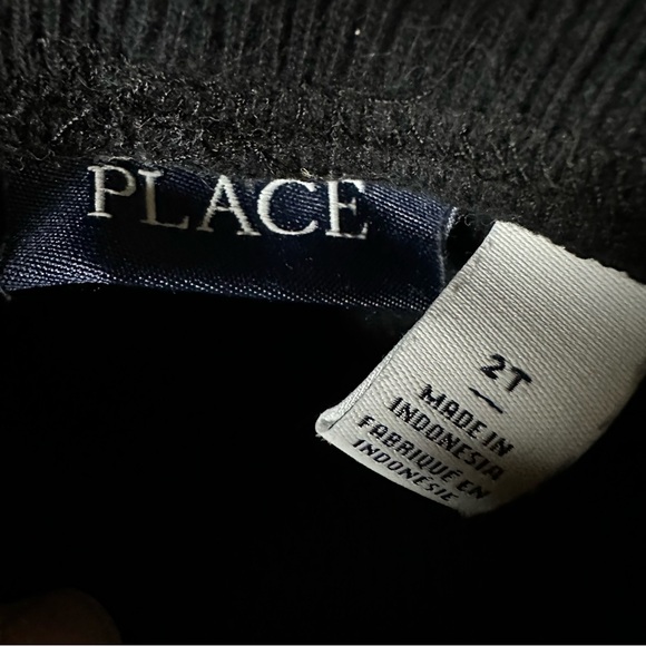 The Children's Place Green/Black/White Camo Sweater Matching Set 2T (Boy) - Picture 16 of 16